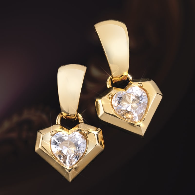 Stauer Cuore Mio Earrings